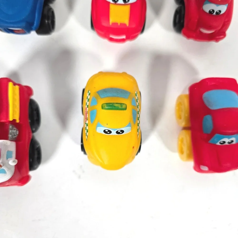 Tonka Chuck & Friends Hasbro Kids Mini Toy Car Lot 11pc Multicolor Soft Plastic